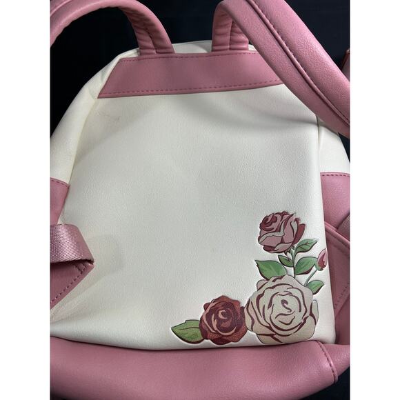 Disney Loungefly Back Pack & Wallet  Beauty & Beast - Picture 8 of 11